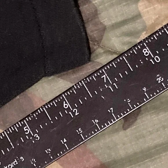 Vintage 90s FOTL POWMIA black single stitch tee cotton washed size L/20 - Picture 8 of 8